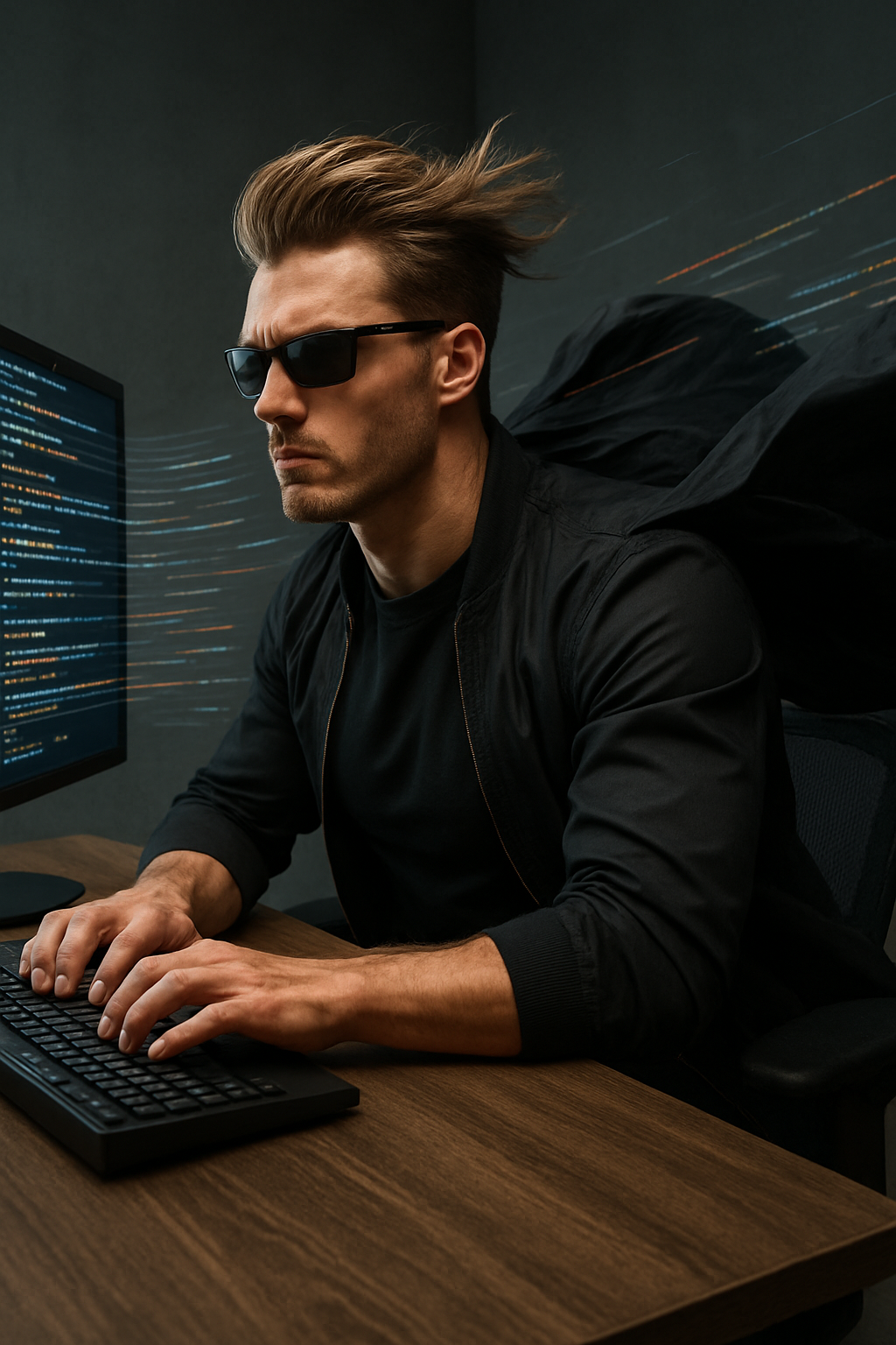 A VibeOps engineer in their natural habitat